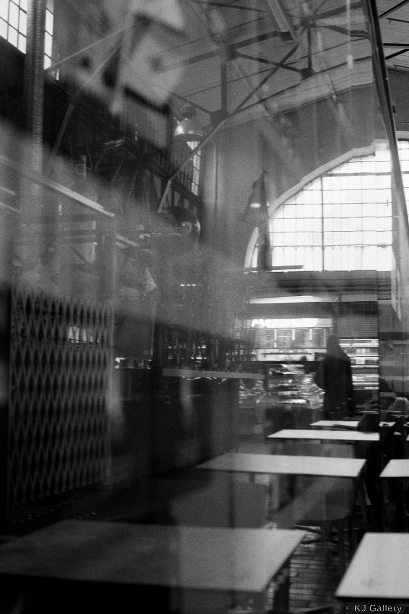 Market Reflections - Kentmere Pan 400