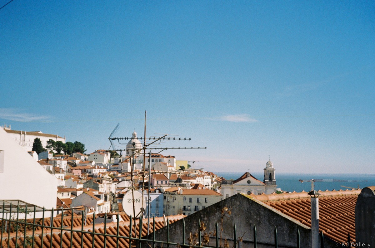 Lisbon roofs - Porugal, Lisbon, Kodak Gold 200