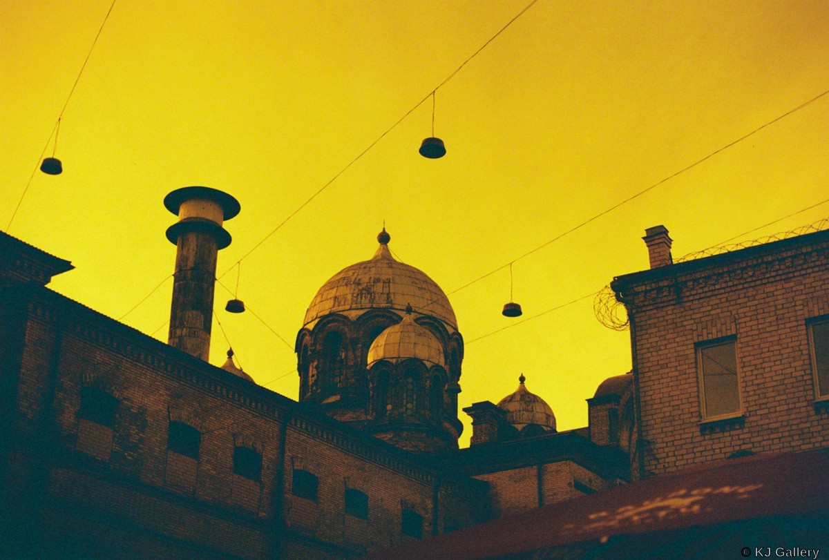 Prison sky - Lomo Redscale